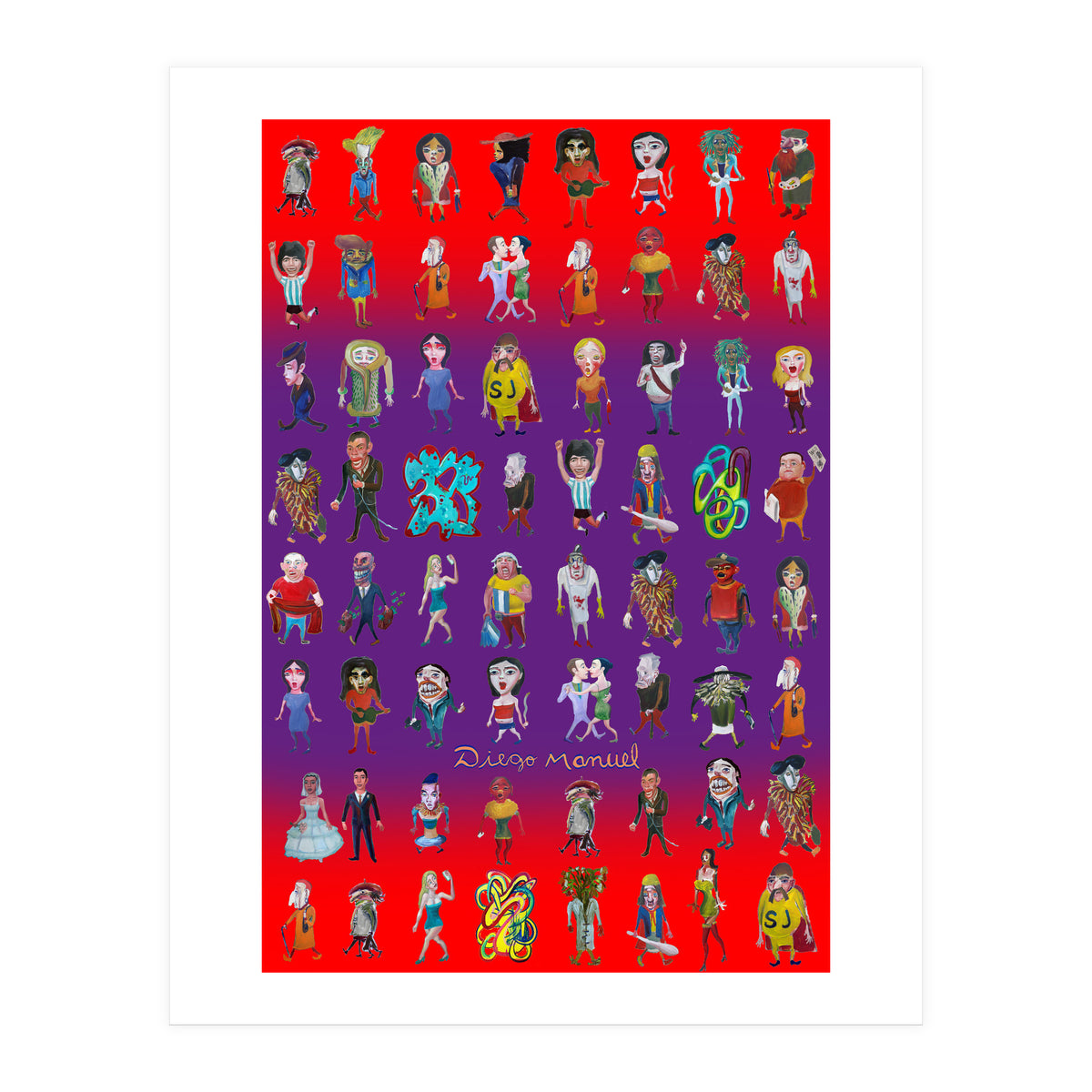 Gente Del Barrio C (Print Only)