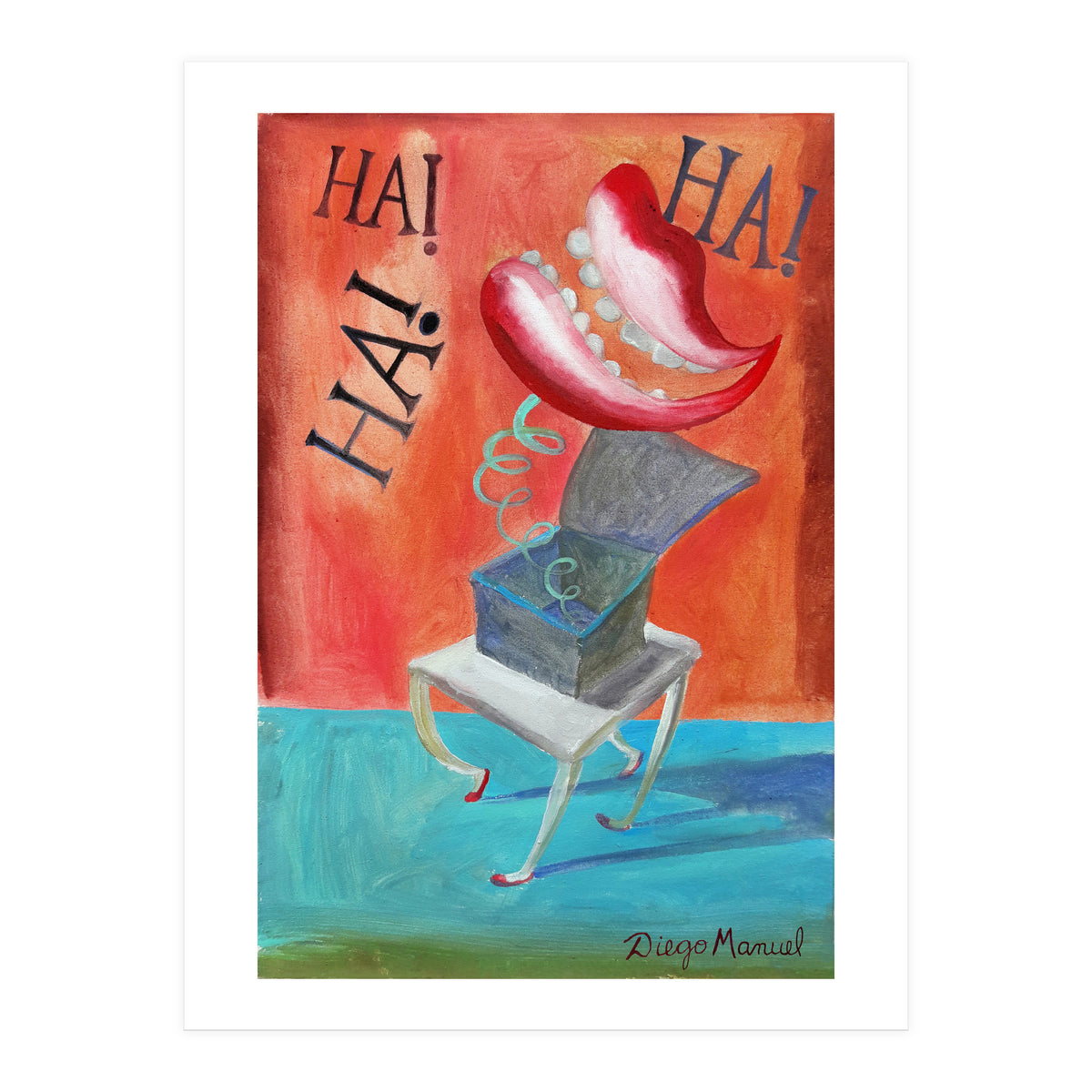 Ha Ha Ha (Print Only)