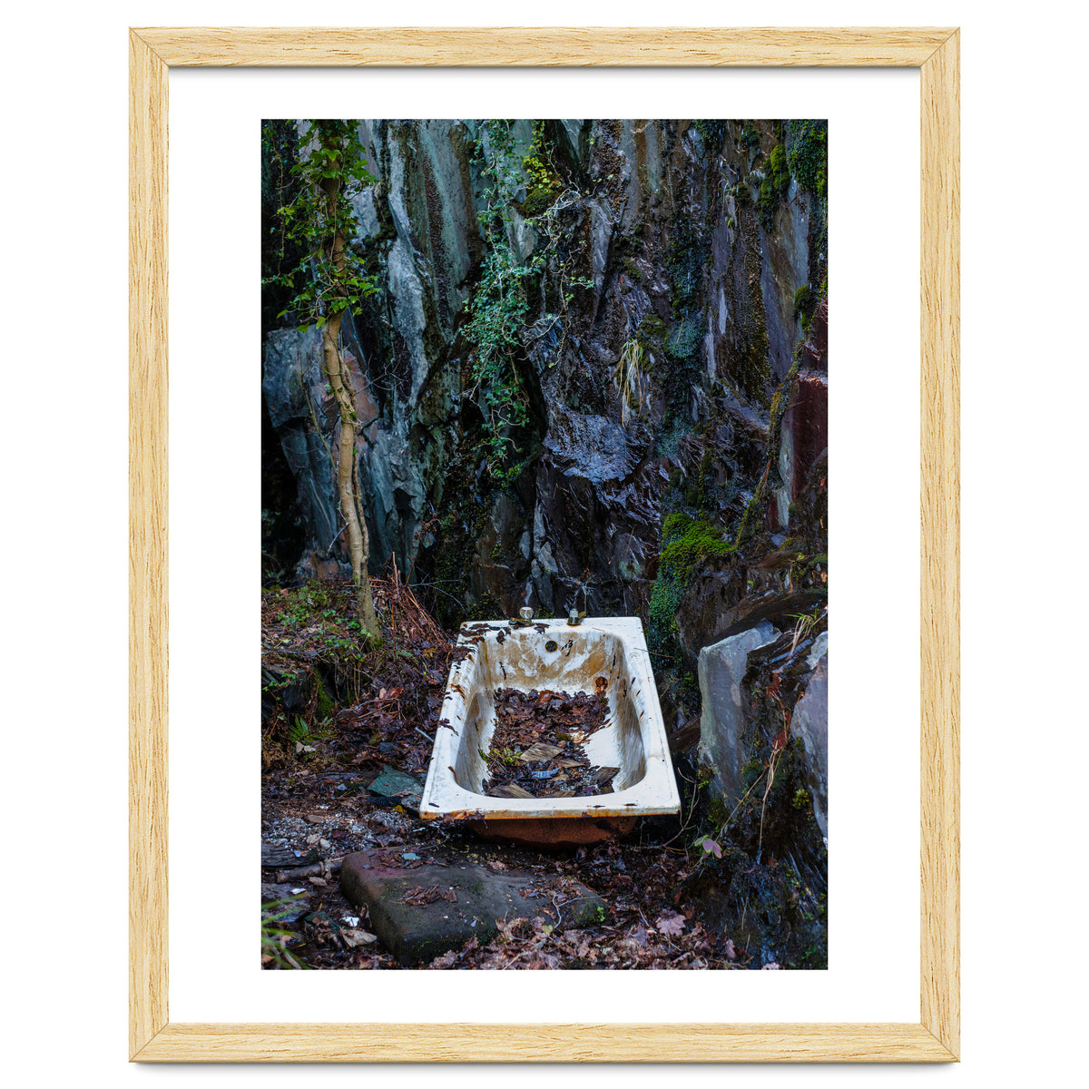 Dinorwic slate quarries in Llanberis, Wales, 2