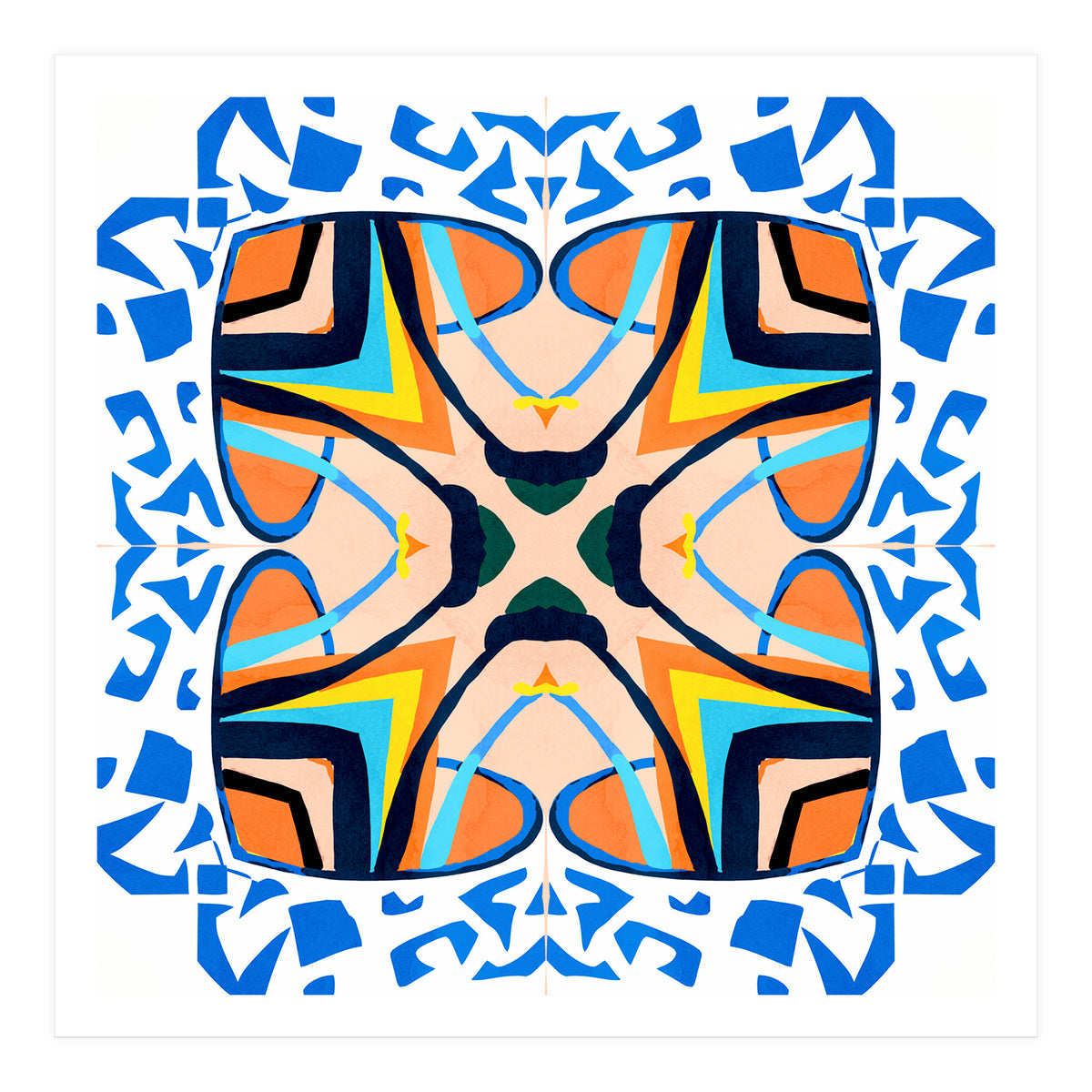 Mediterranean Tile (Print Only)