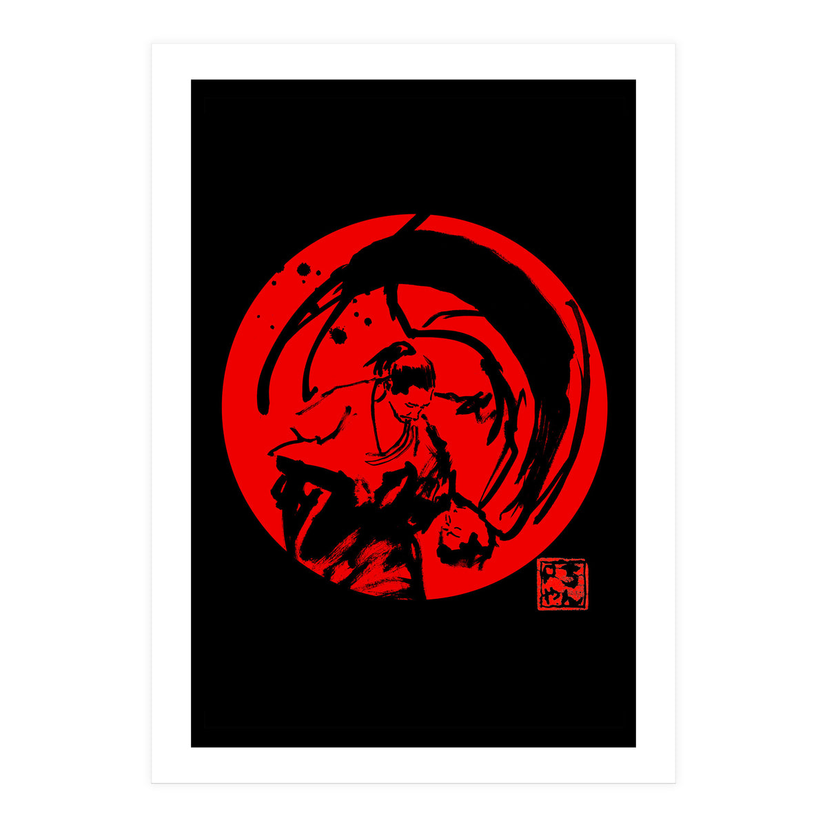 Aikdo in red (Print Only)