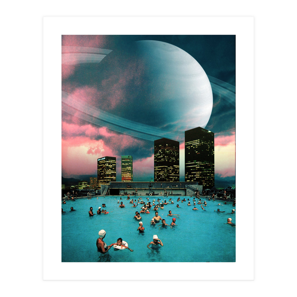 Evening Swim (Print Only)