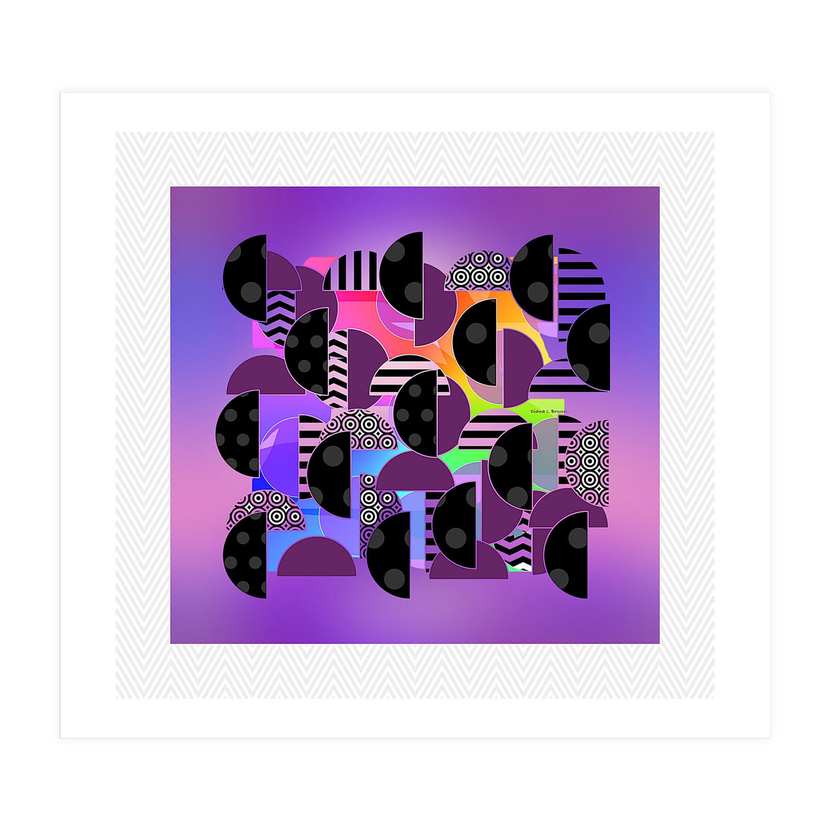 ABSTRACT HALVES (Print Only)