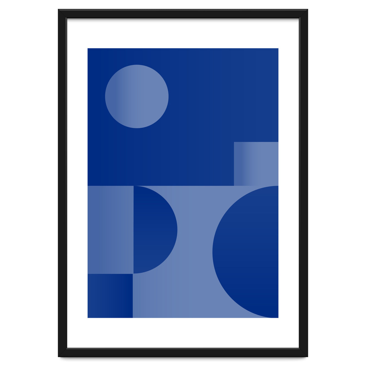 Midnight sea dreams | abstract modern