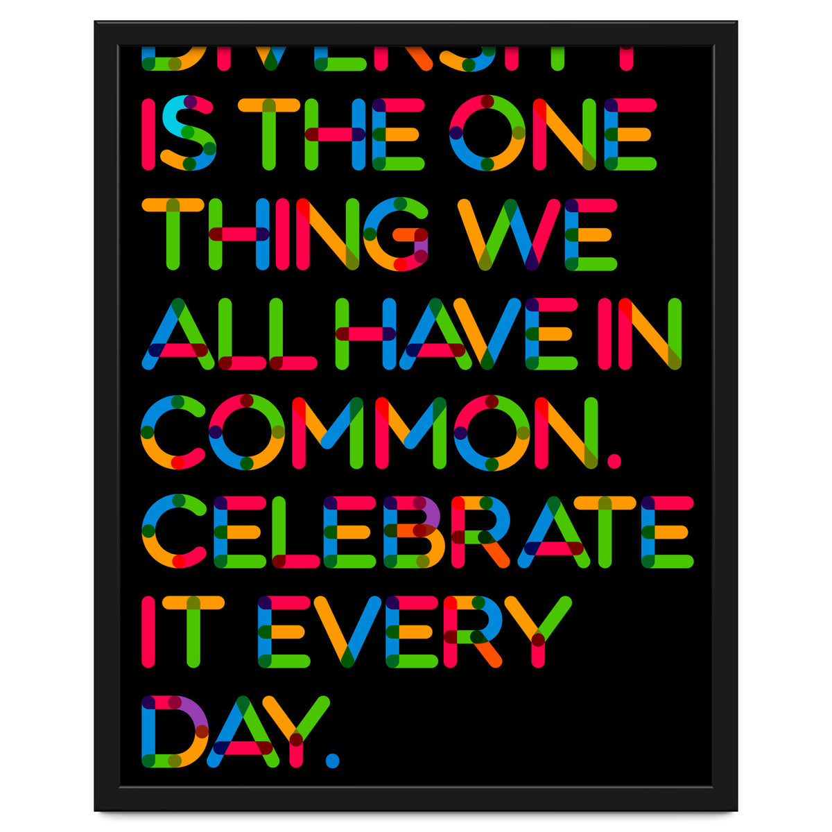 DIVERSITY (black Version)