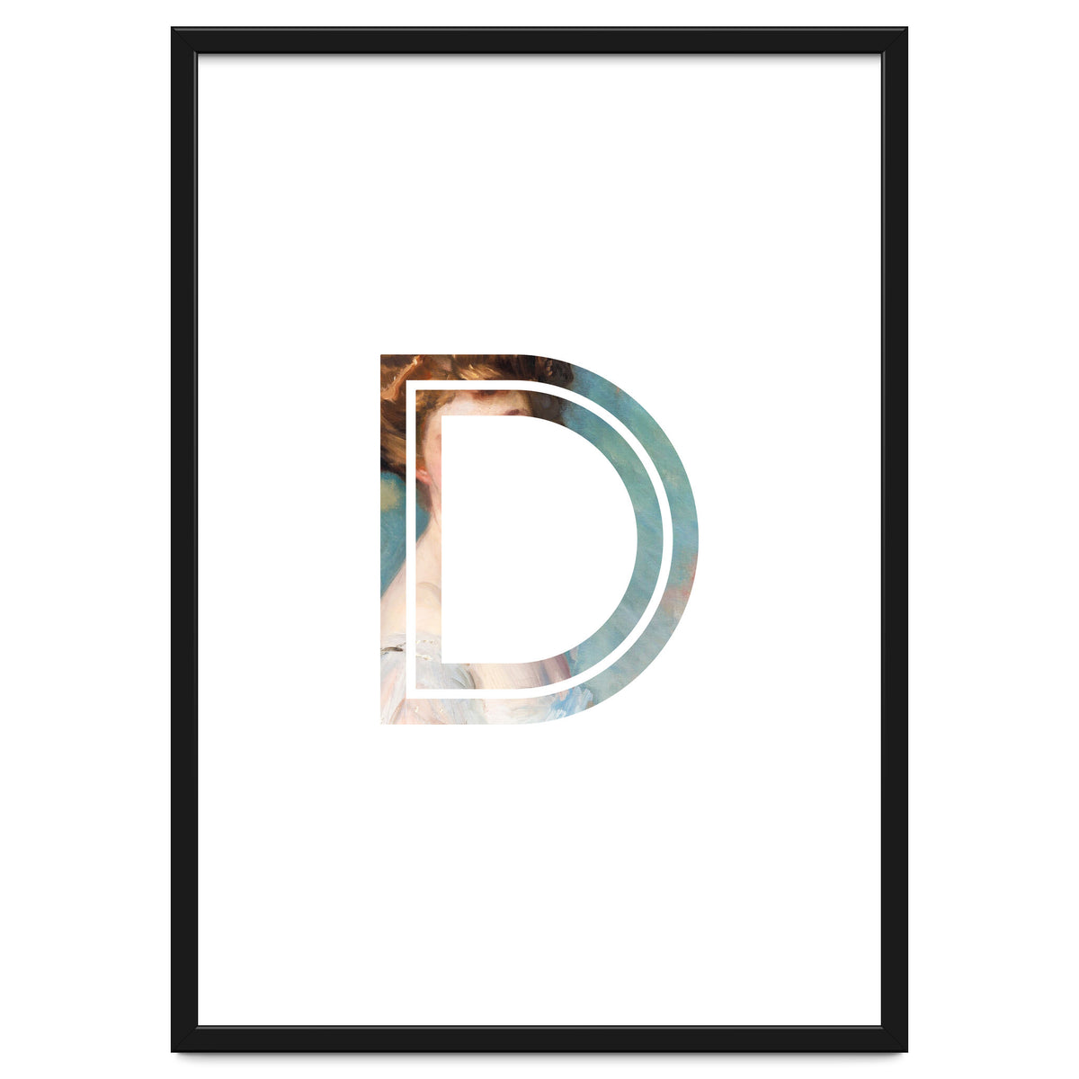 Letter D - (Impress)