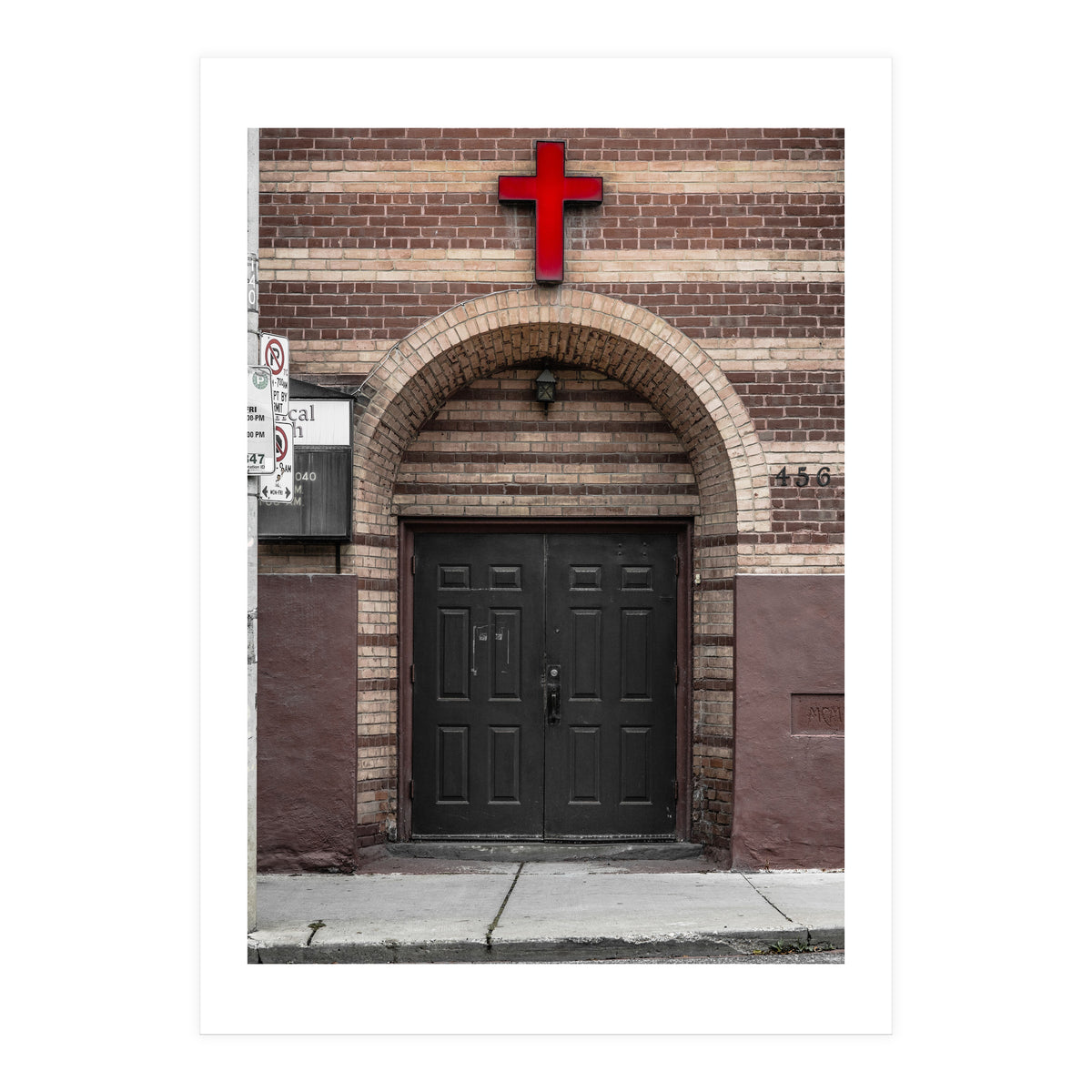 King Street East Methodist Church No 1 Color Version (Print Only)