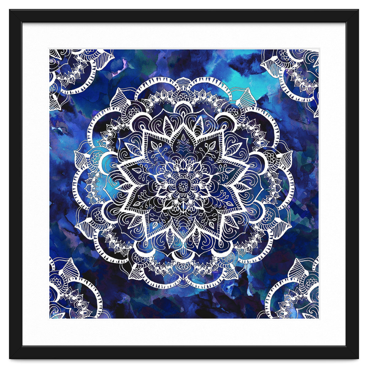 Queen Starring of Mandalas Navy