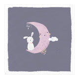 Baby Bunny And Moon (Print Only) thumbnail