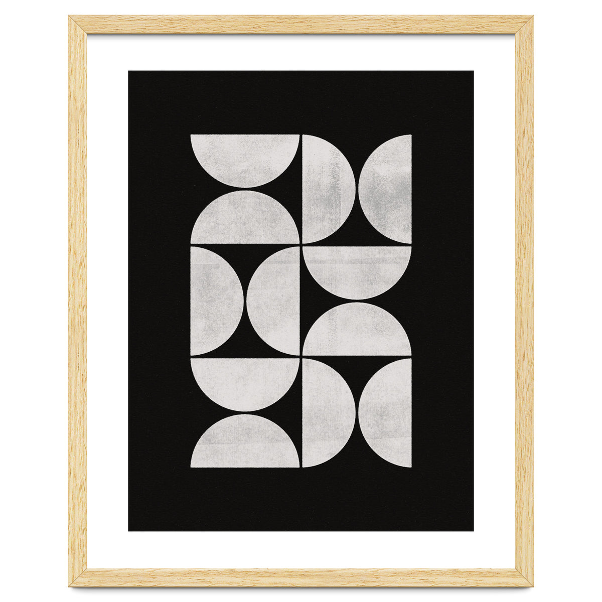 Mid-Century Modern No.31 - Woodblock Print