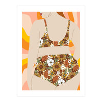 Groovy Swimsuit (Print Only)