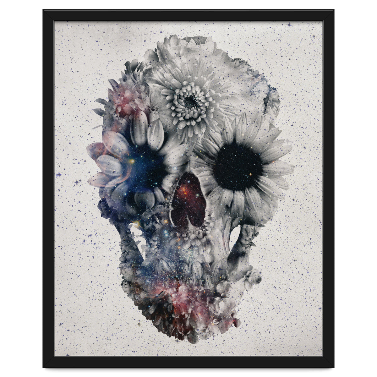 Floral Skull 2