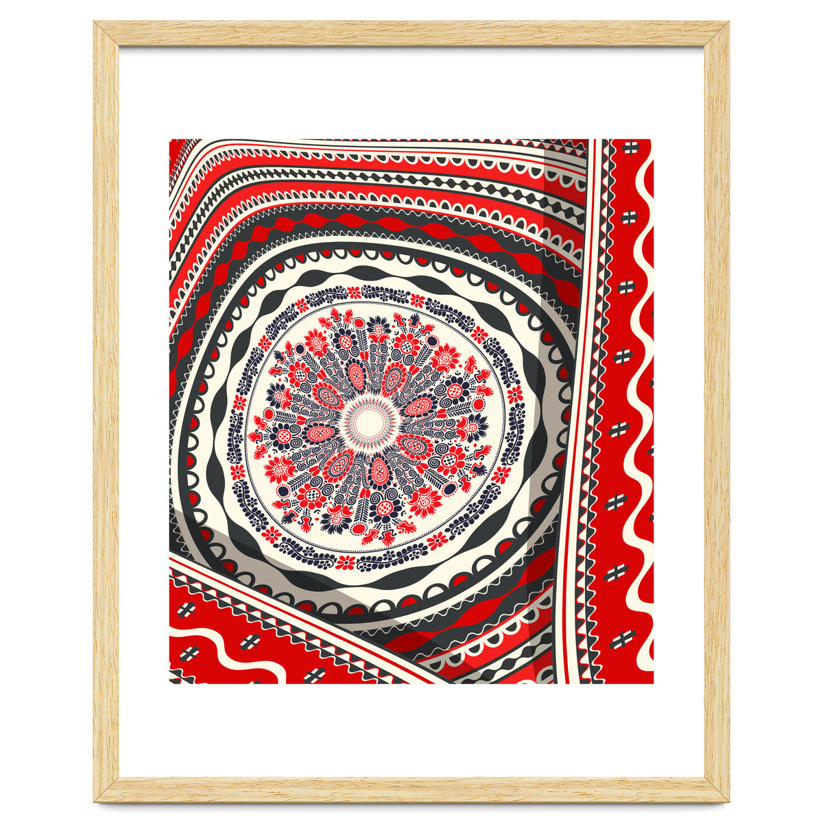 Romanian embroidery background 20