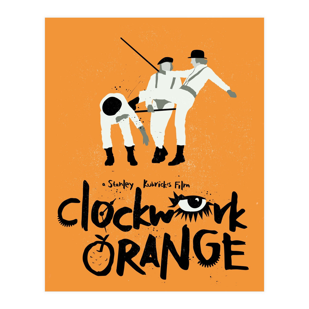 A Clockwork Orange movie poster (Print Only)