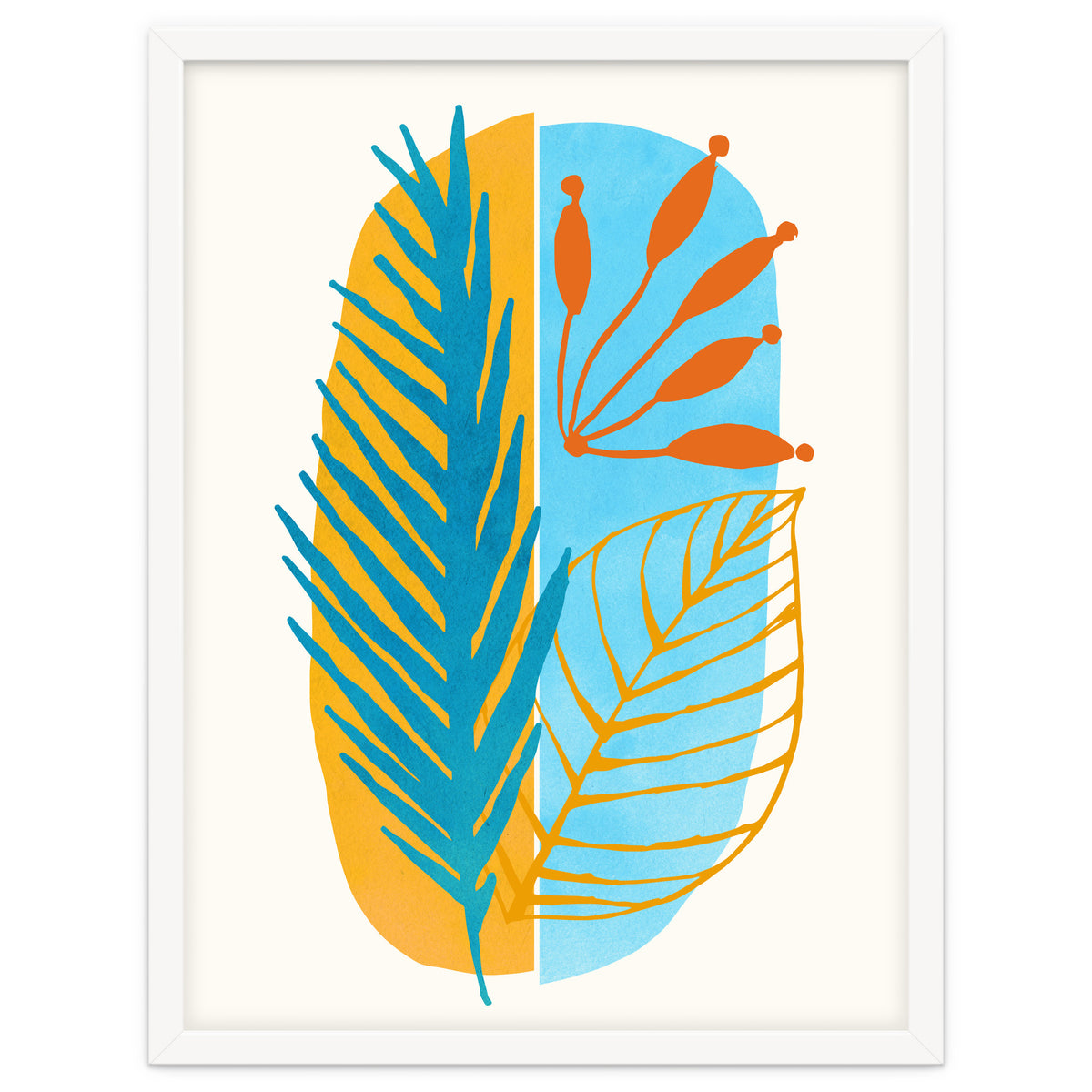 Beach Flora Abstract