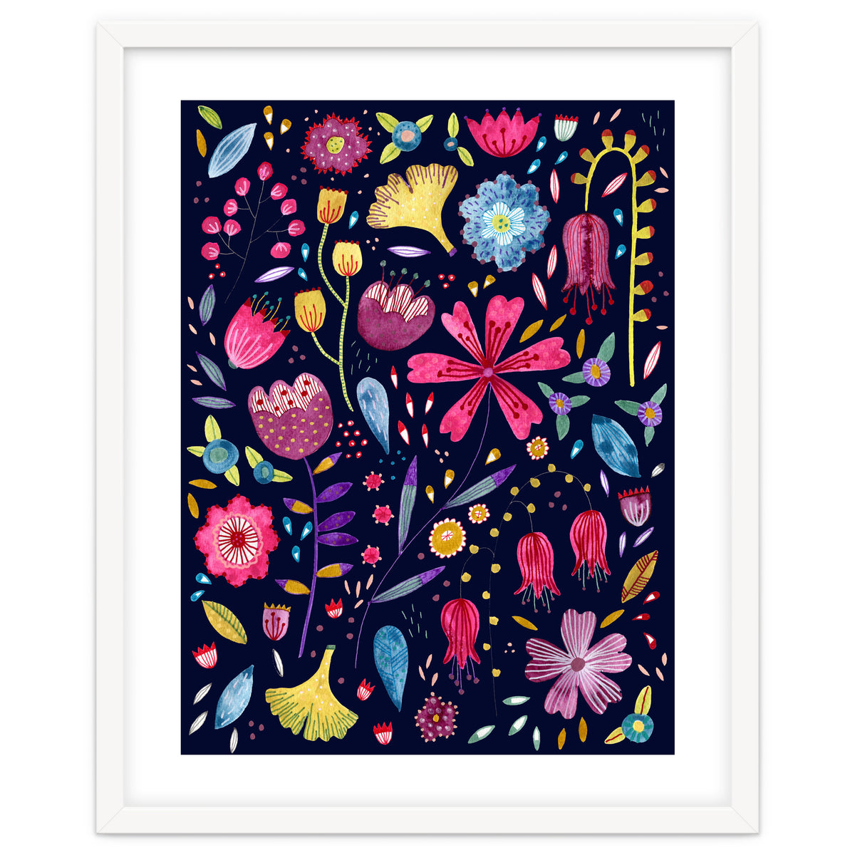 Autumn Hedgerow Dark