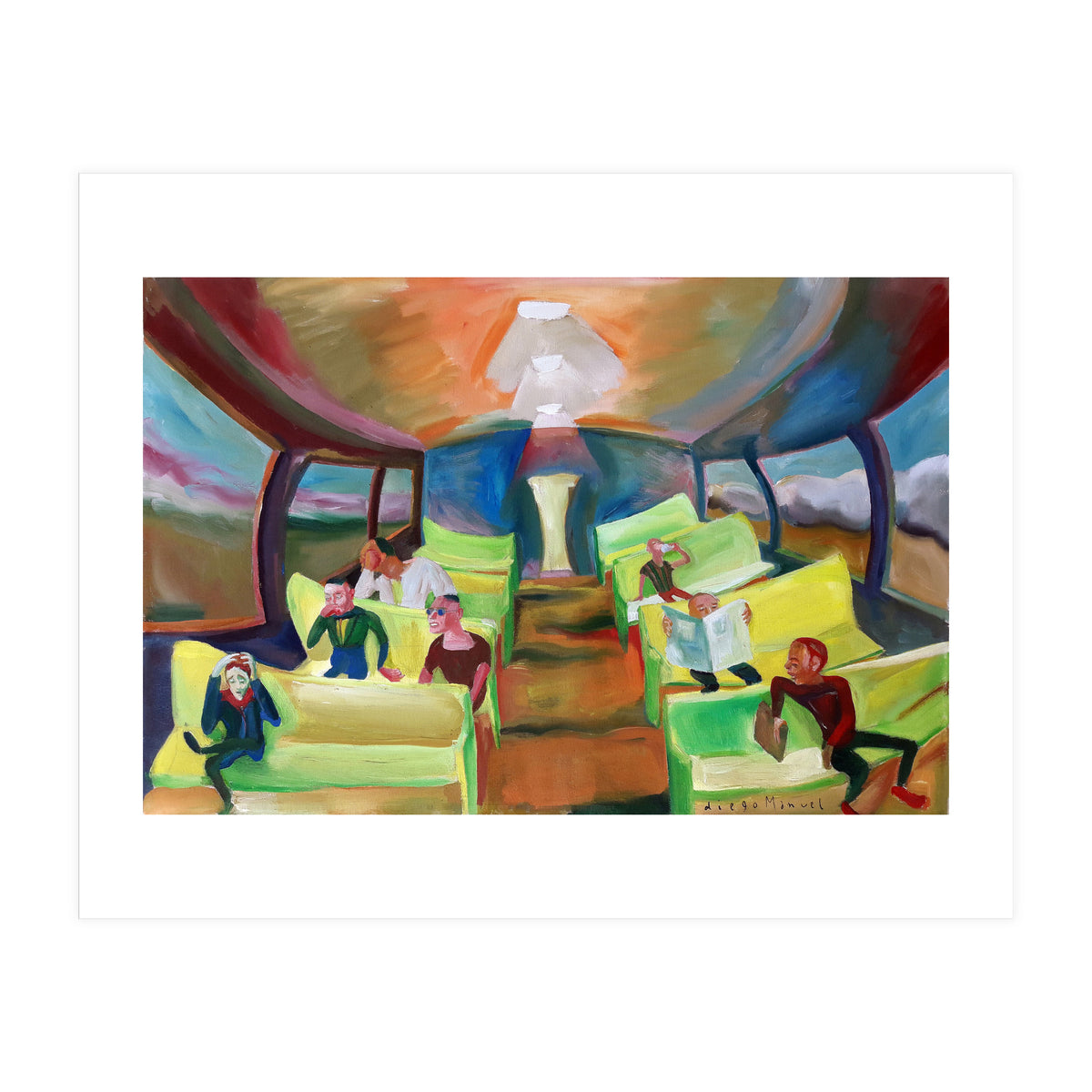 Sillas Amarillas 2 (Print Only)