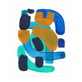 Marine Shapes Yellow Accent (Print Only) thumbnail