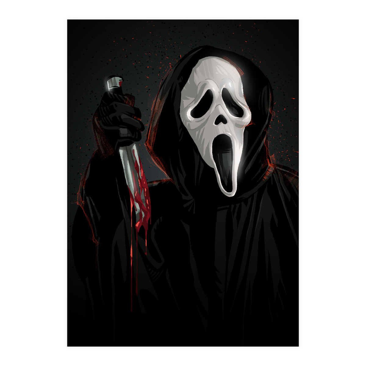Scream Ghostface (Print Only)