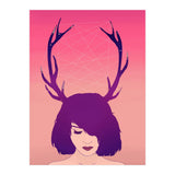 Jackalope Lady (Print Only) thumbnail