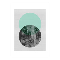 Geometric Watercolor V (Print Only)