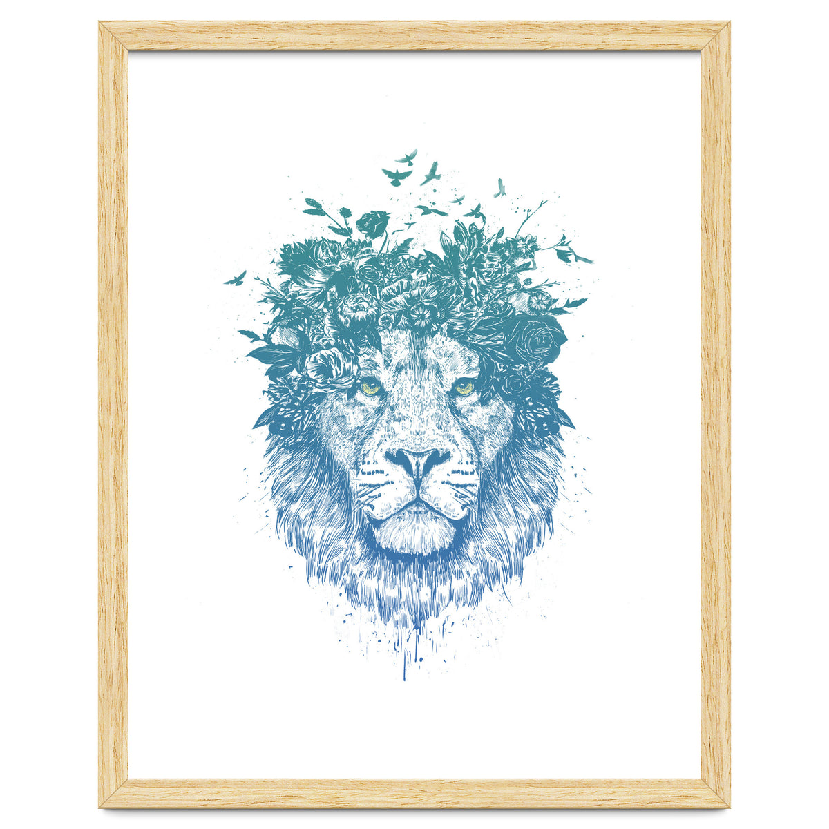 Floral Lion
