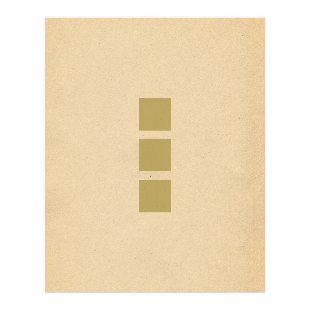 Minimalist green squares (Print Only)