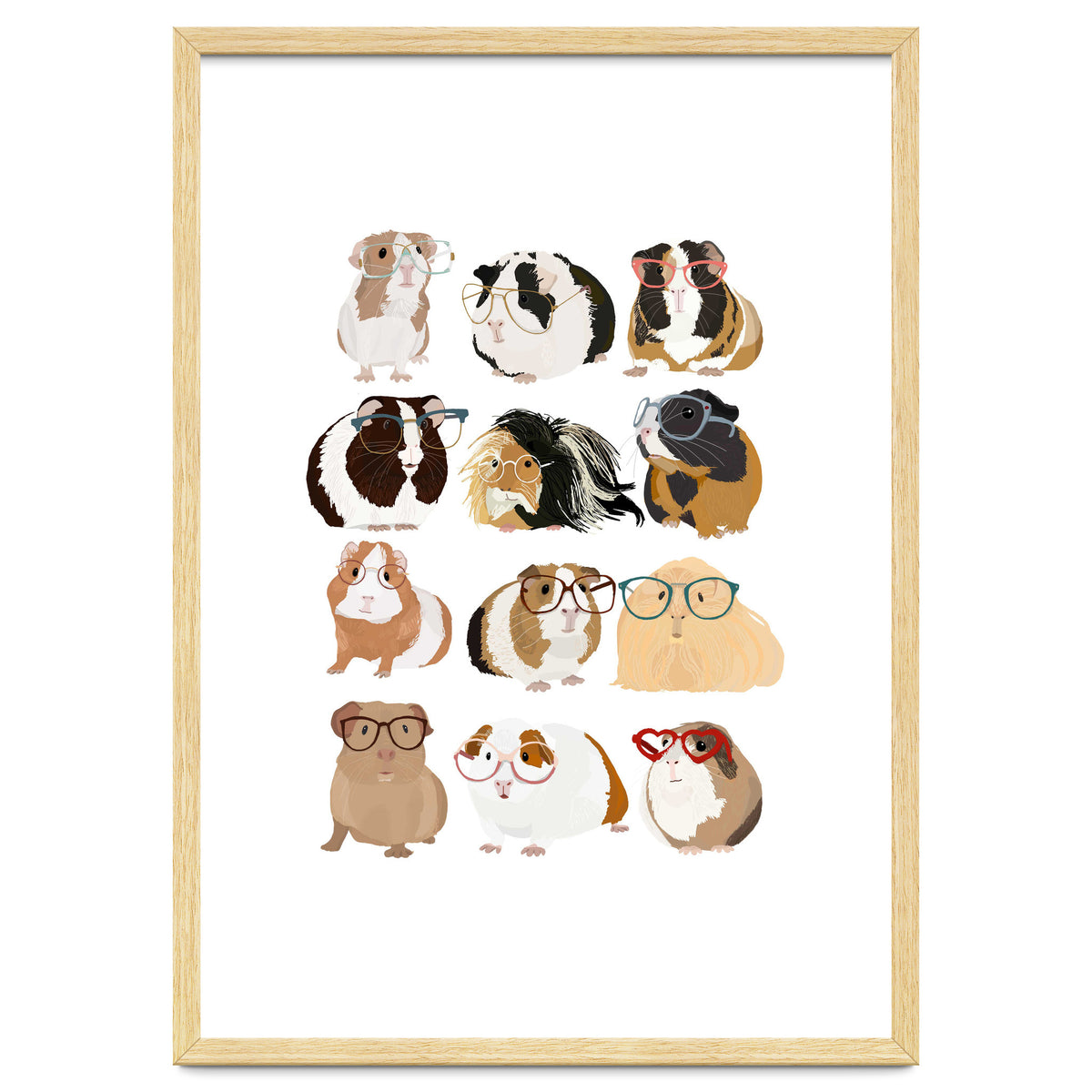 Guinea Pigs in Glasses