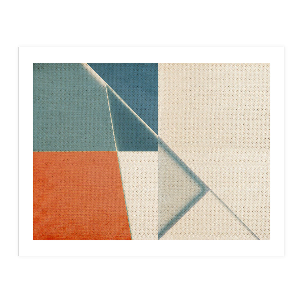Geometric Sunset 1 (Print Only)