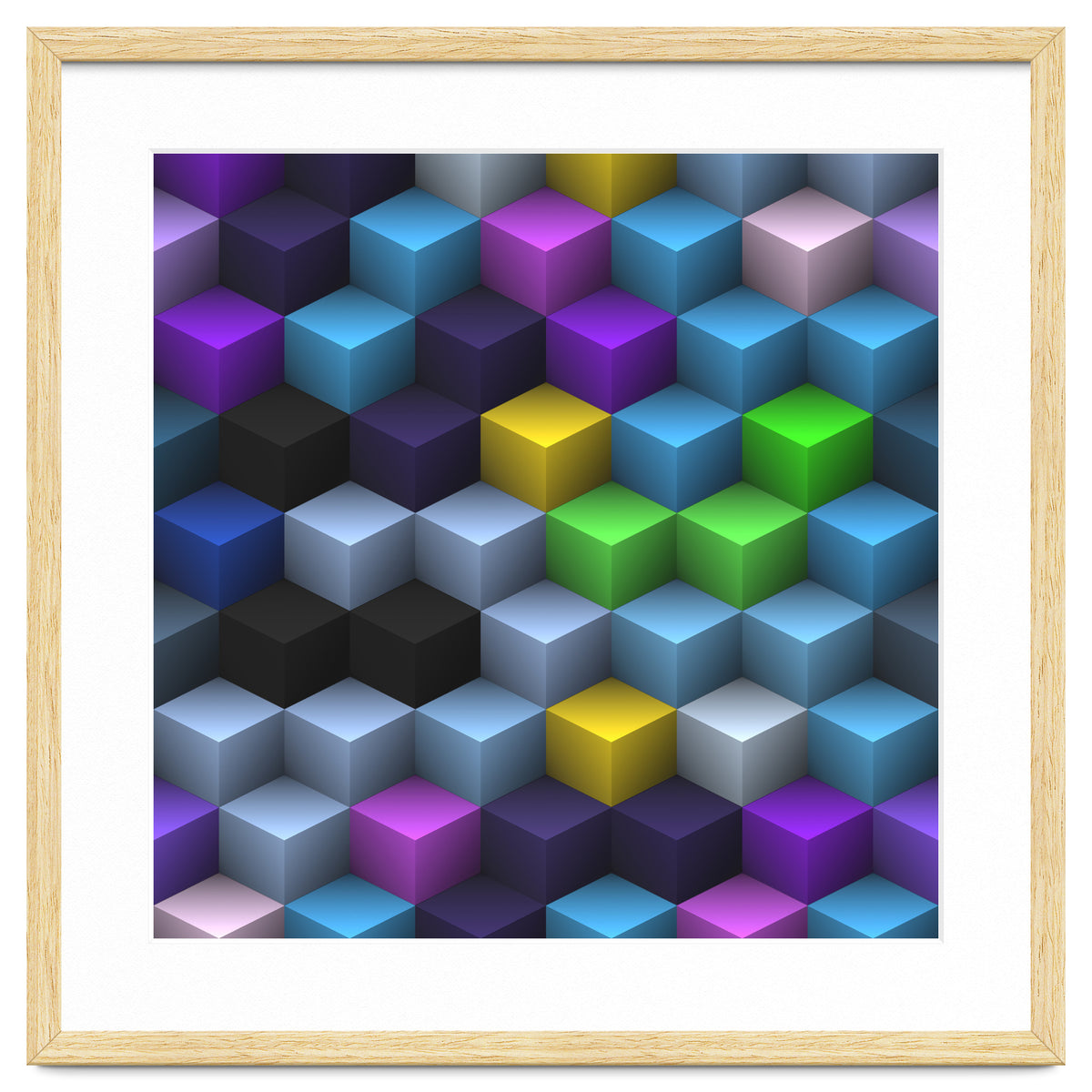 Isometric Cubes