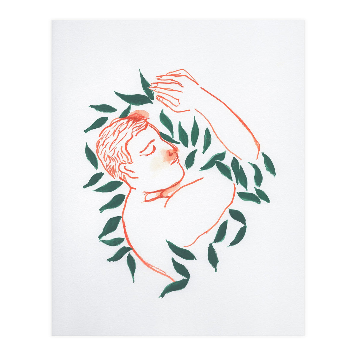 Boy sleeping (Print Only)