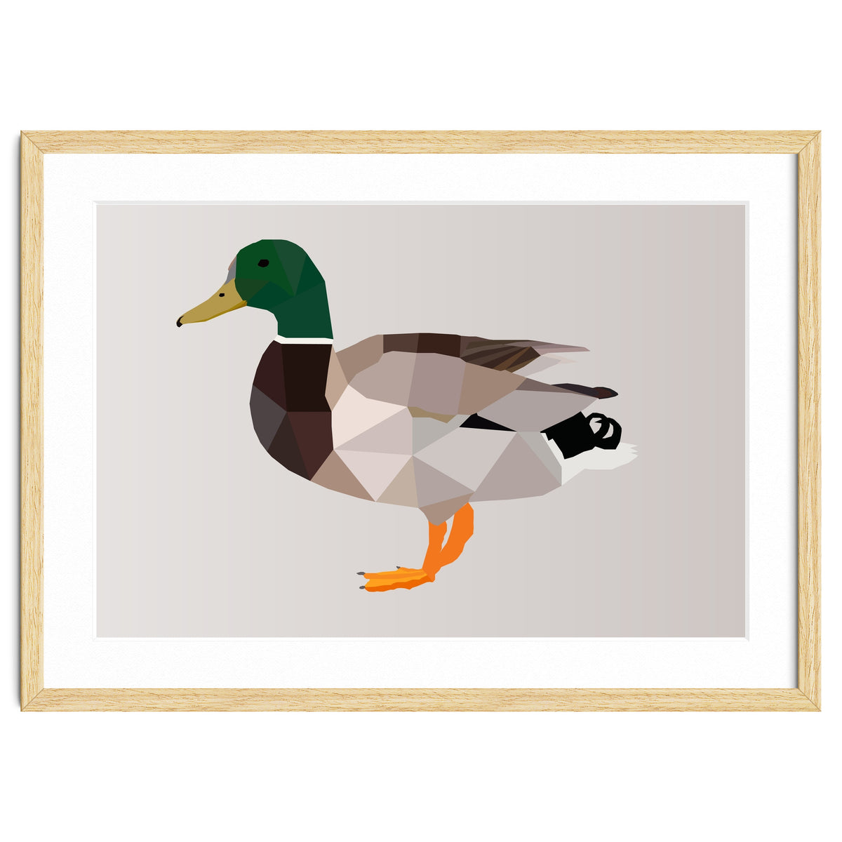 Duck Low Poly Art