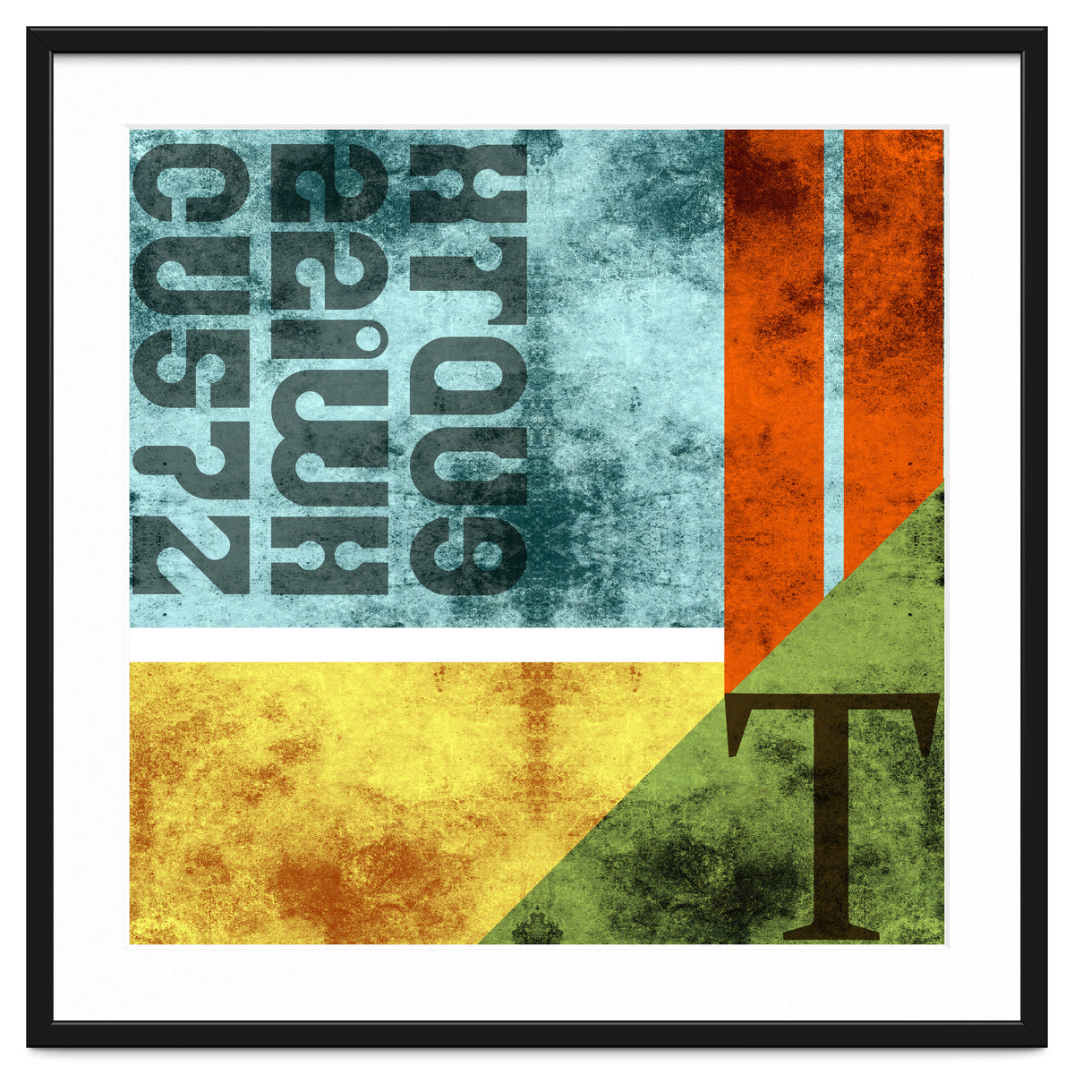 Abstract Industrial Rgby