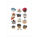 Cats in Hats (Print Only) thumbnail