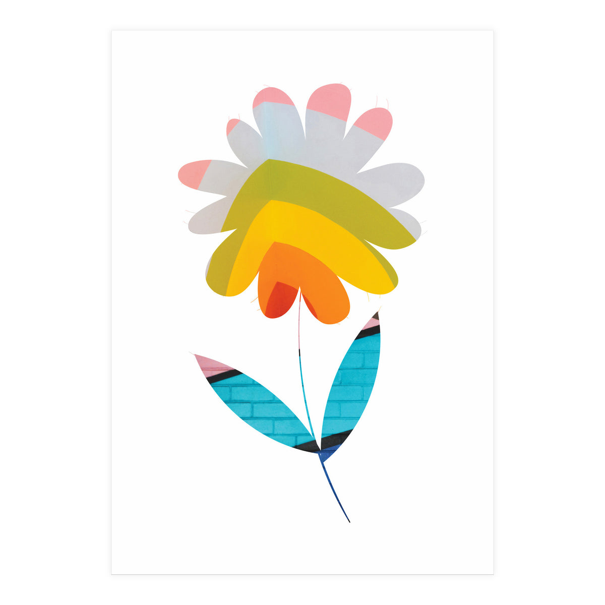 Graffiti Flower I (Print Only)