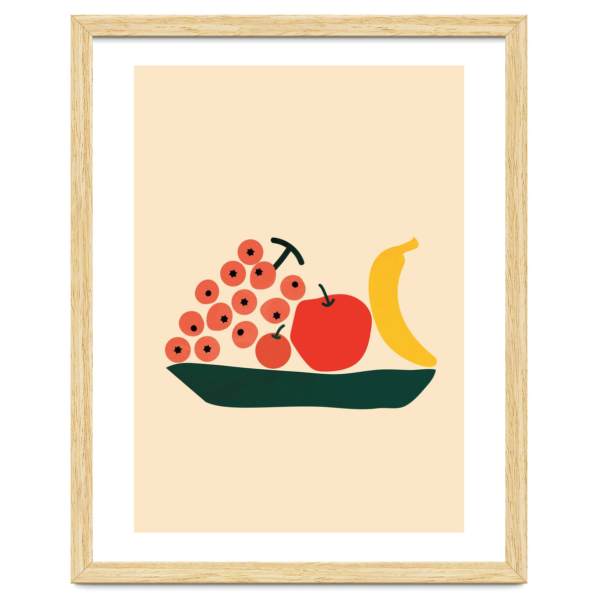 Abstract Modern Fruit