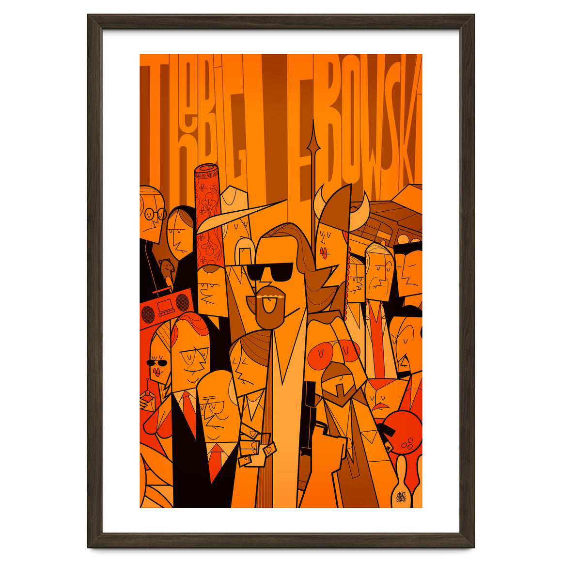 Yellow & Gold Art