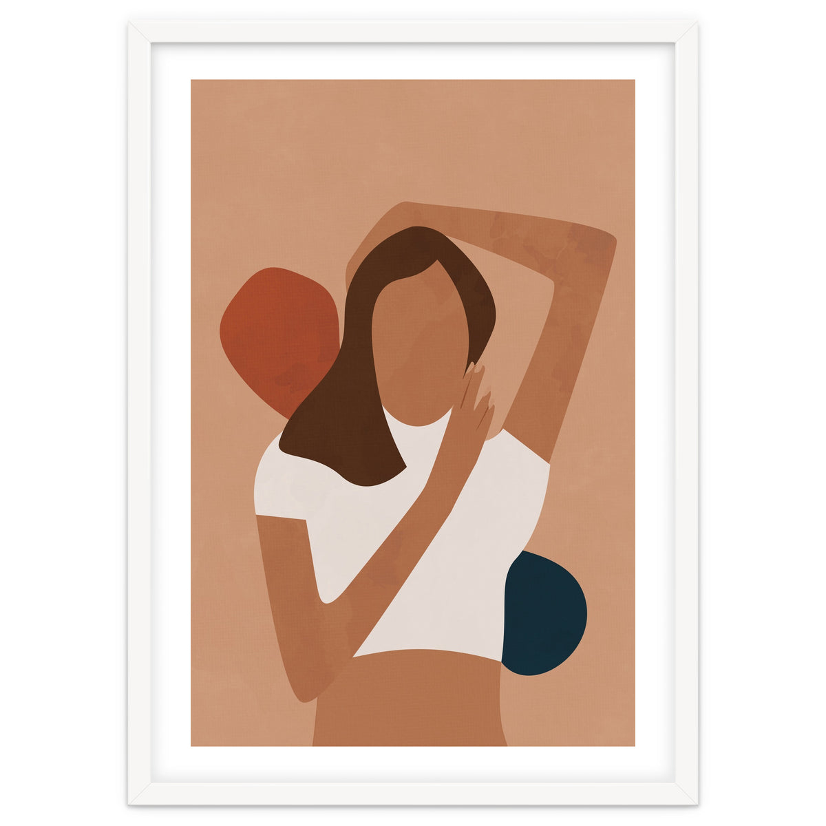 Boho Woman EarthyTones