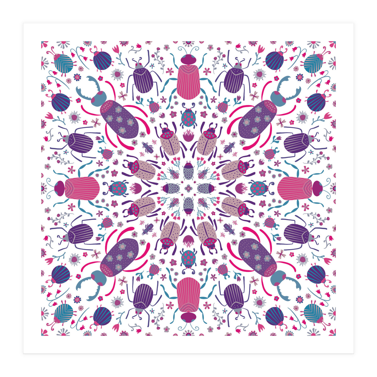 Bug Mandala (Print Only)