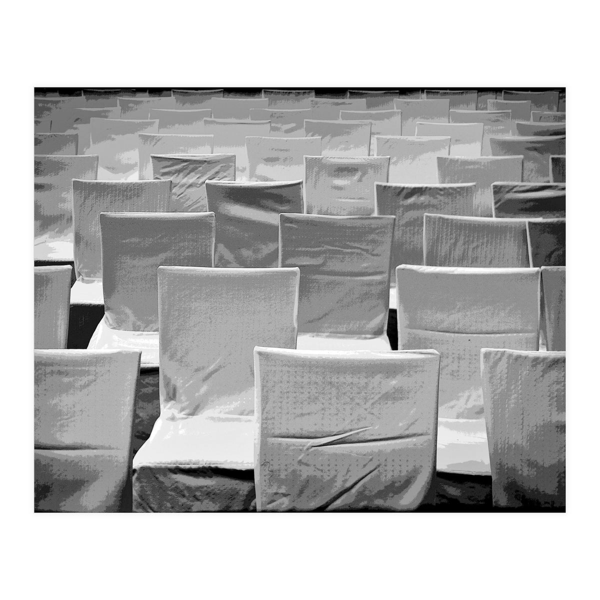 White chairs (Print Only)