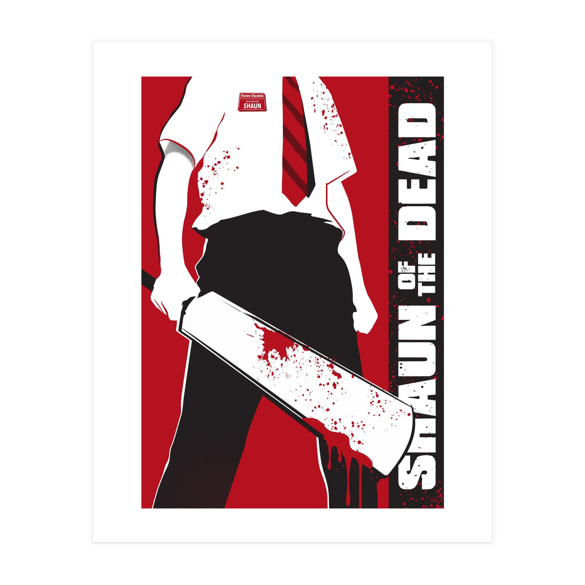 Shaun of the Dead movie poster (Print Only)