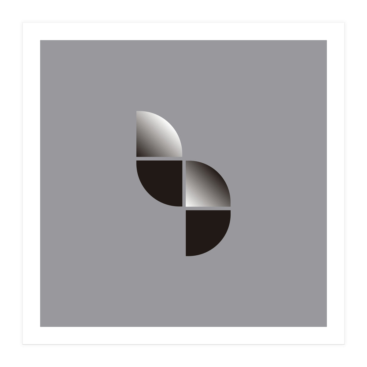 Abstract modern BW32 (Print Only)