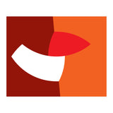 Geometric Shapes No. 66 - orange & reds (Print Only) thumbnail