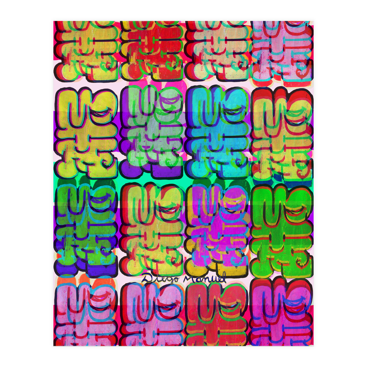 Graffitis 2021 Tapiz 126 (Print Only)