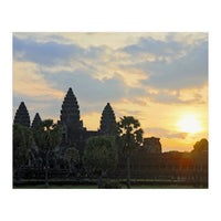 Dawn over Ankor Wat (Print Only)