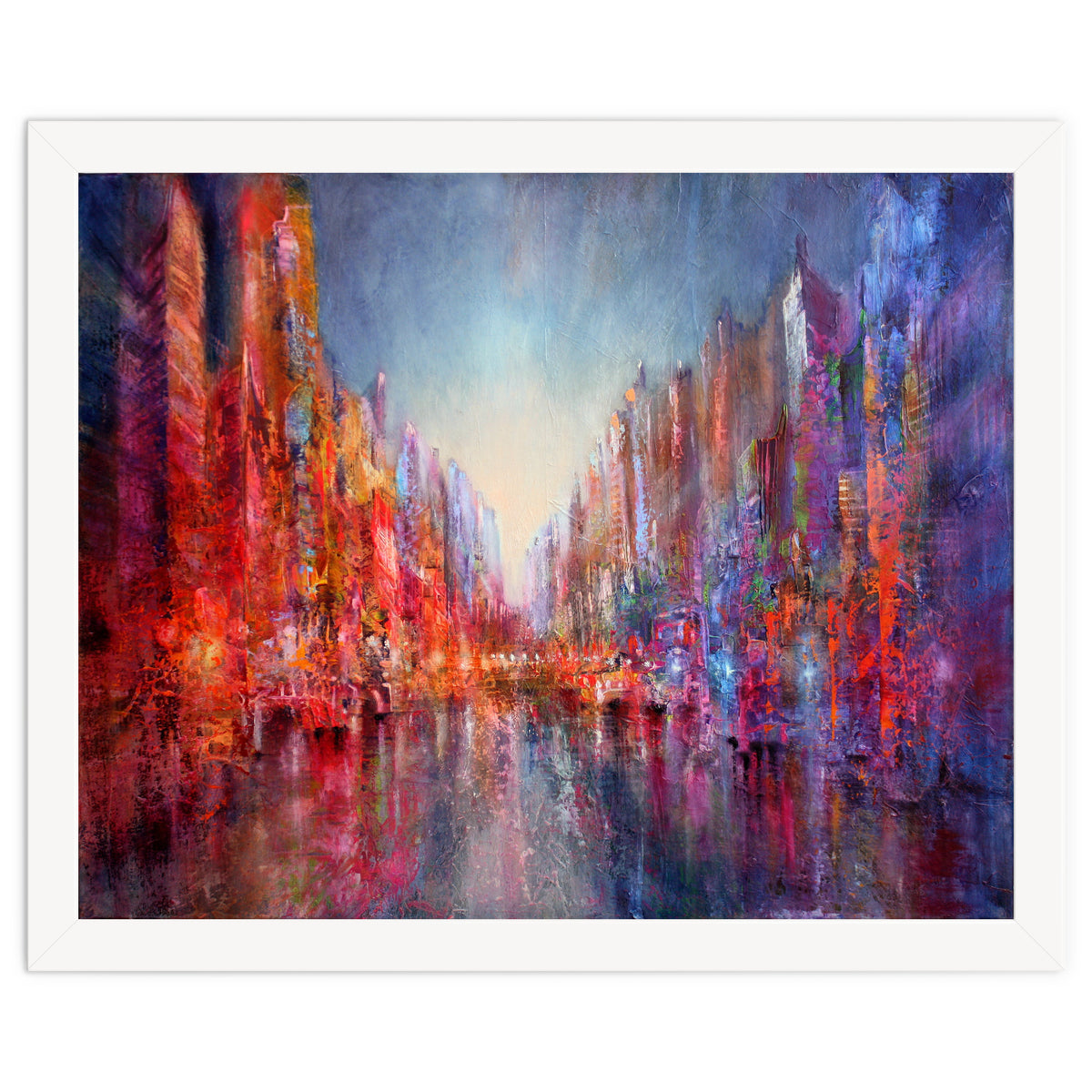 Stadt Am Fluss  - city on the riverside