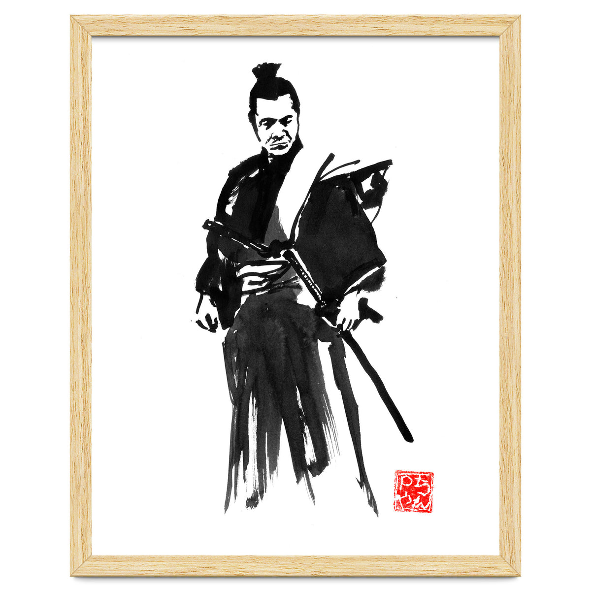 Toshiro mifune, the samurai