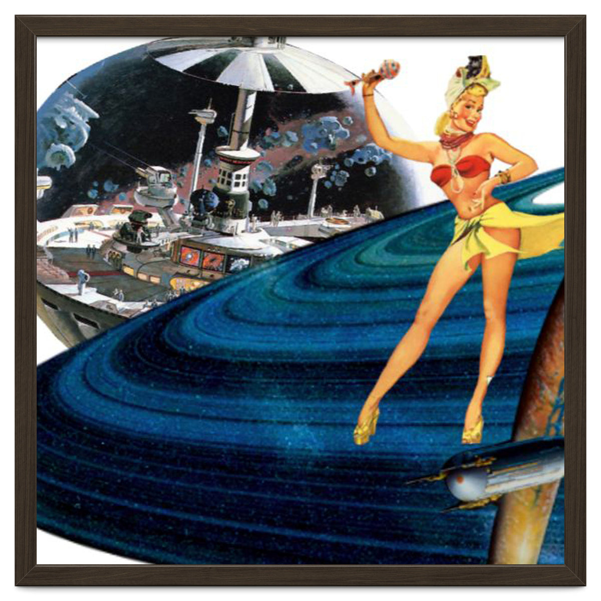 Dancer on Saturn Rings