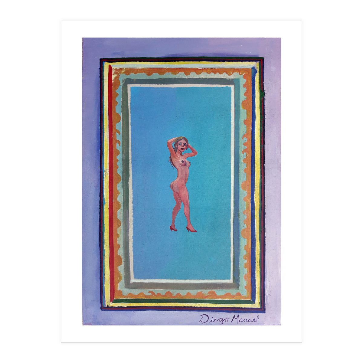 Chica de Calendario (Print Only)