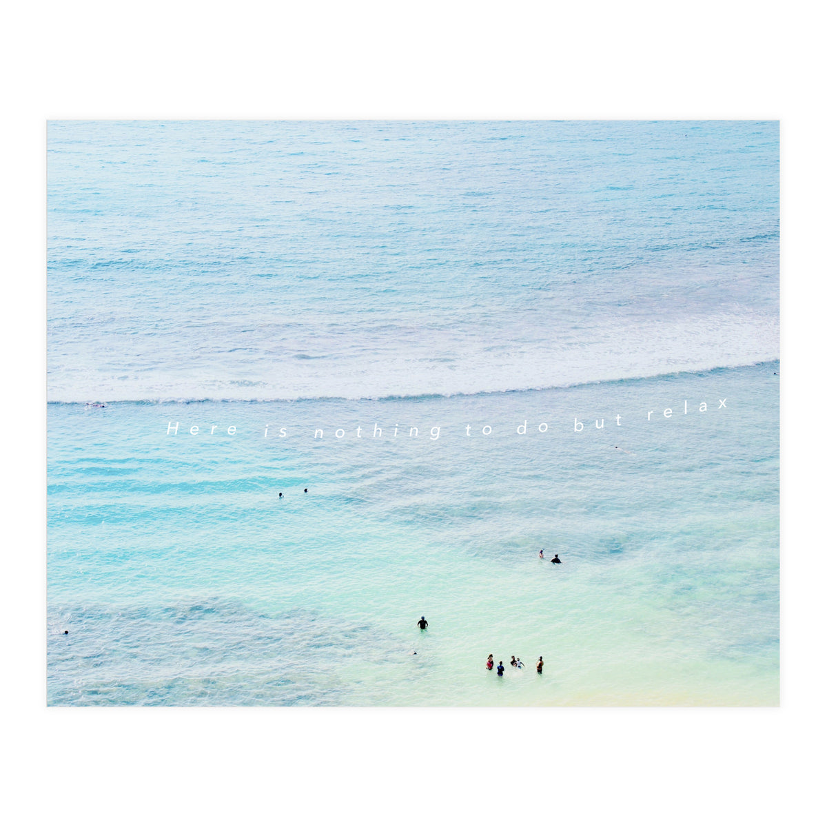 Here is nothing to do but relax - Hawaii - Photography - (Print Only)